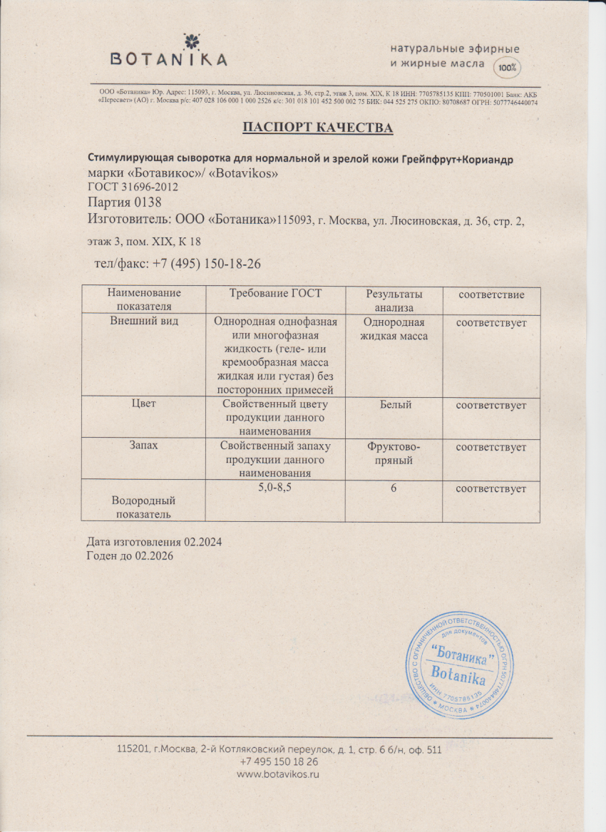 Паспорт №022024